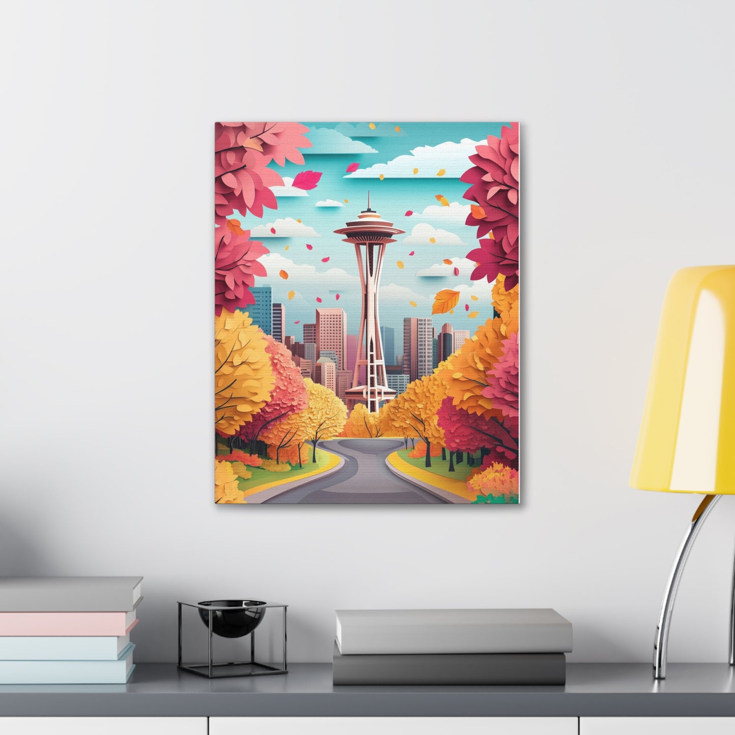 Canvas Gallery Wraps - Autumn in Seattle