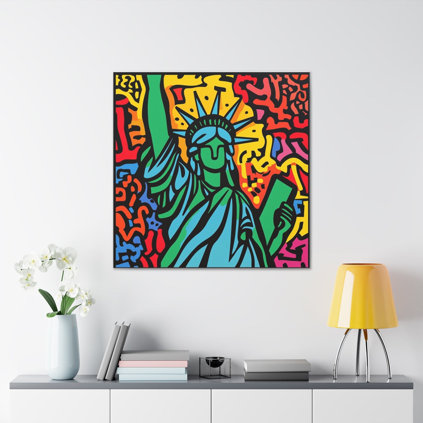 Canvas Gallery Wraps- Vibrant Liberty