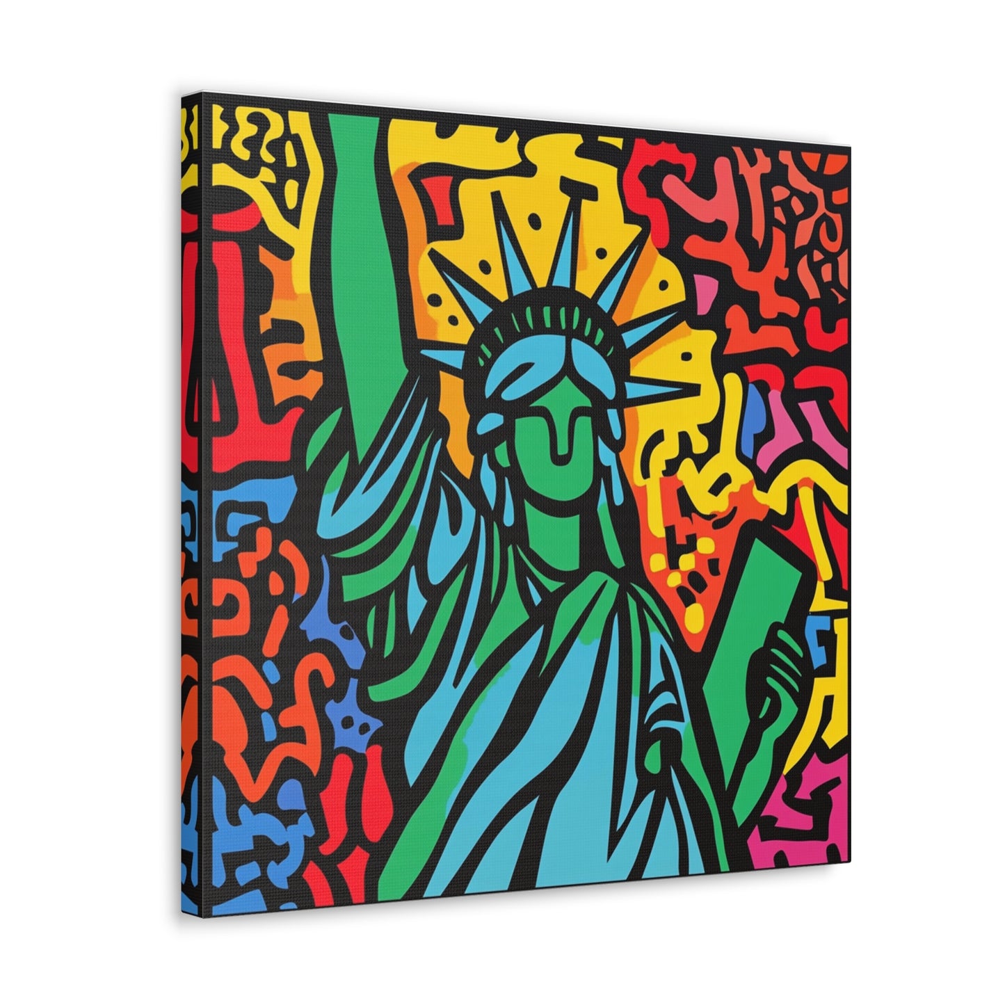 Canvas Gallery Wraps- Vibrant Liberty