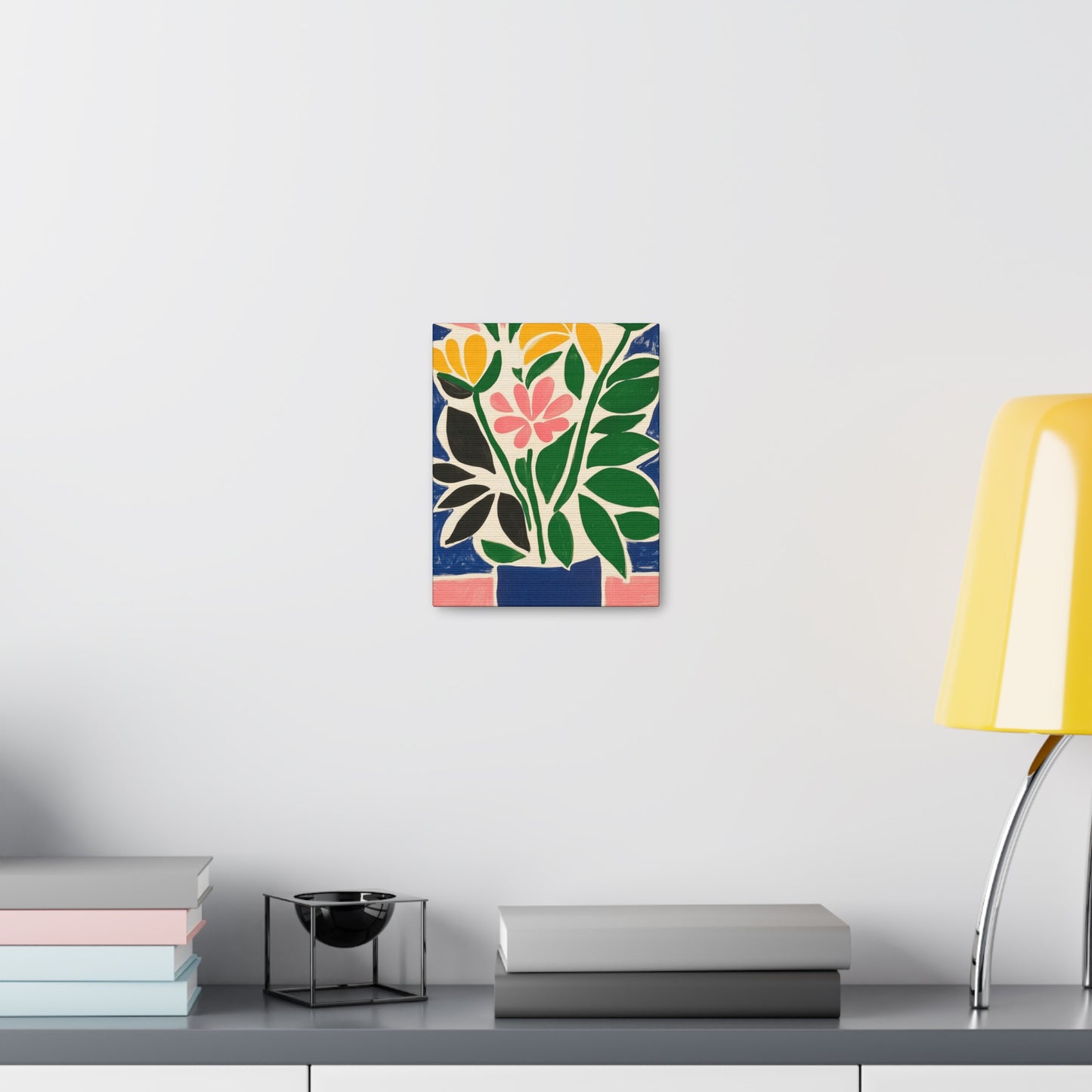 Canvas Gallery Wraps - Abstract Floral Symphony