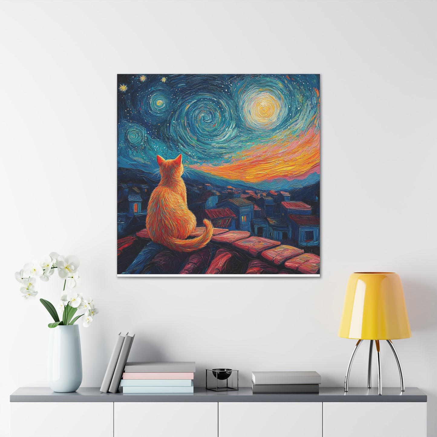 Canvas Gallery Wraps - Celestial Contemplation