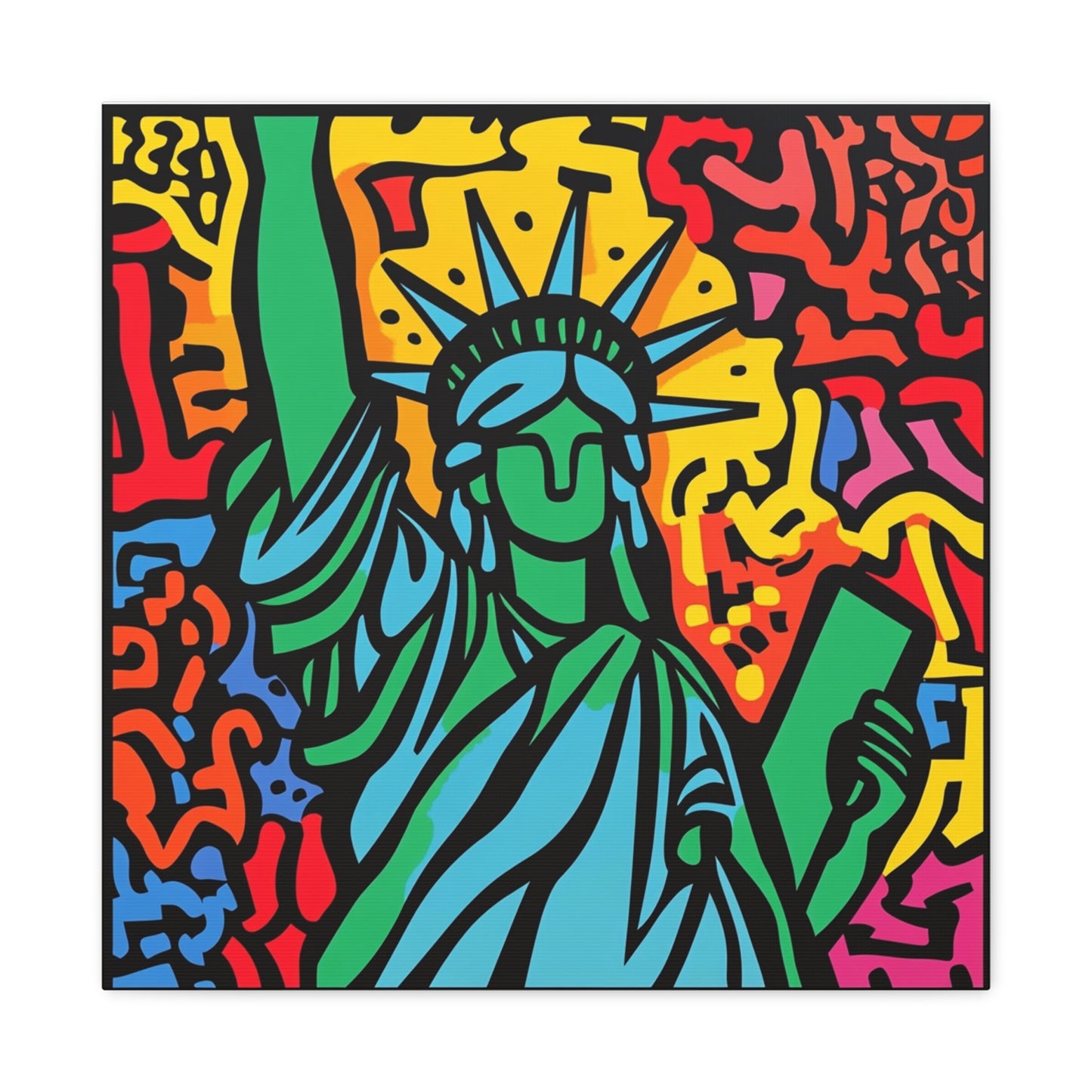 Canvas Gallery Wraps- Vibrant Liberty