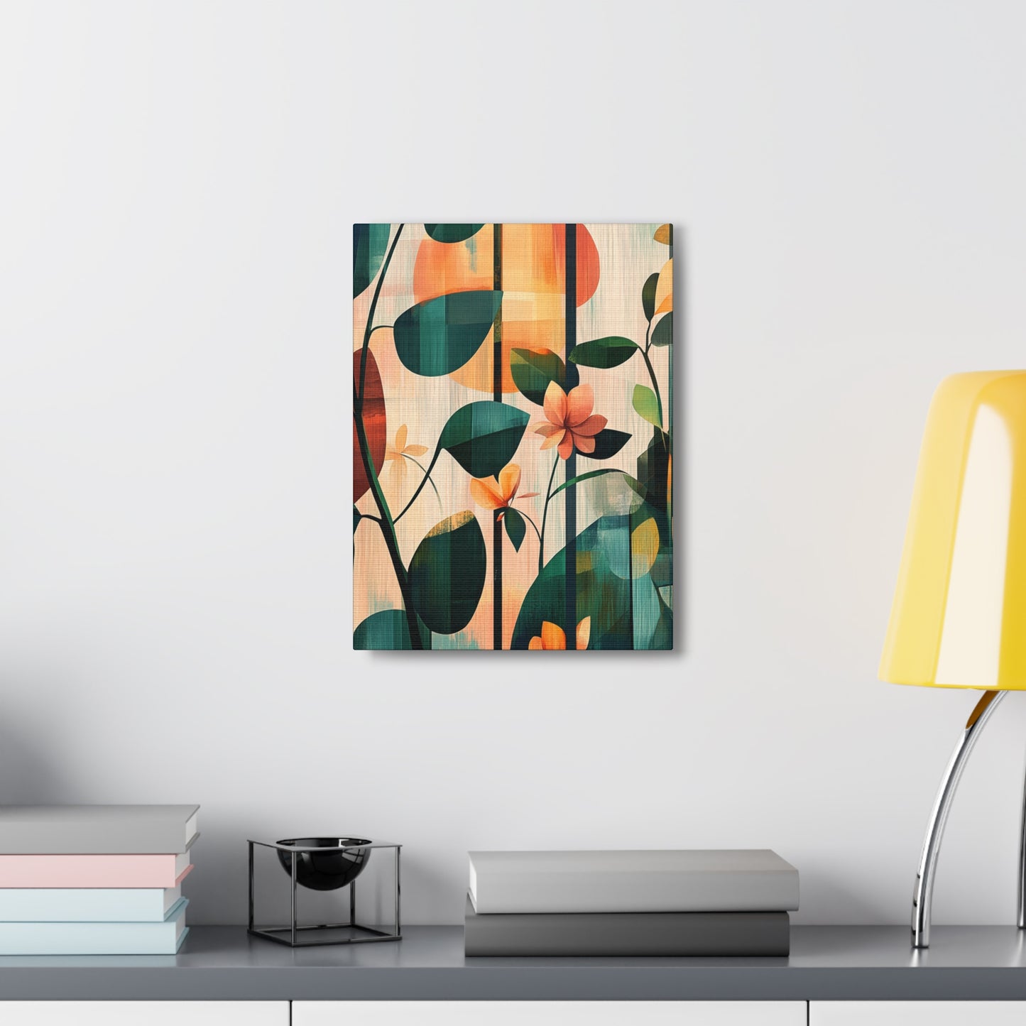 Canvas Gallery Wraps - Lush Botanicals in Abstract