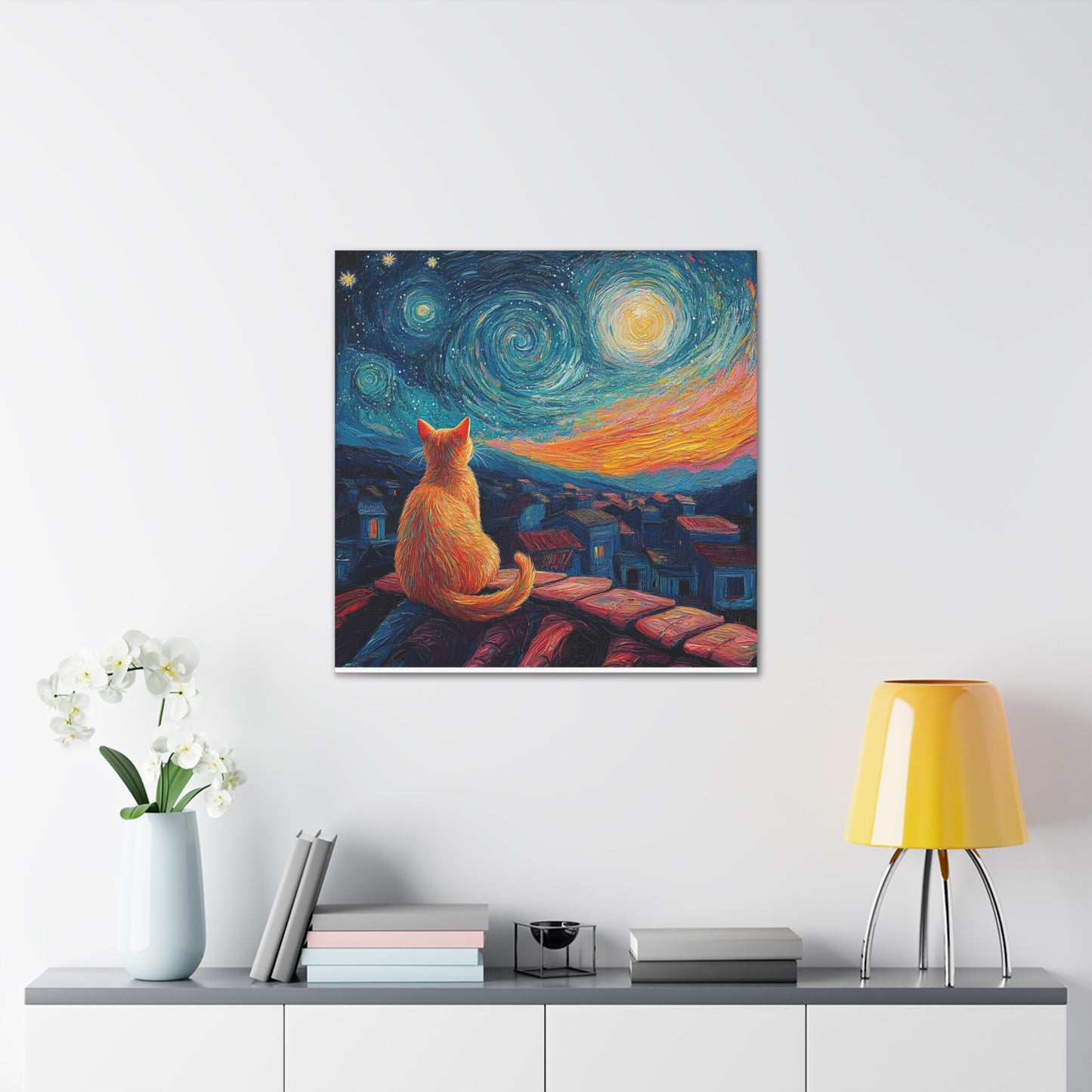 Canvas Gallery Wraps - Celestial Contemplation