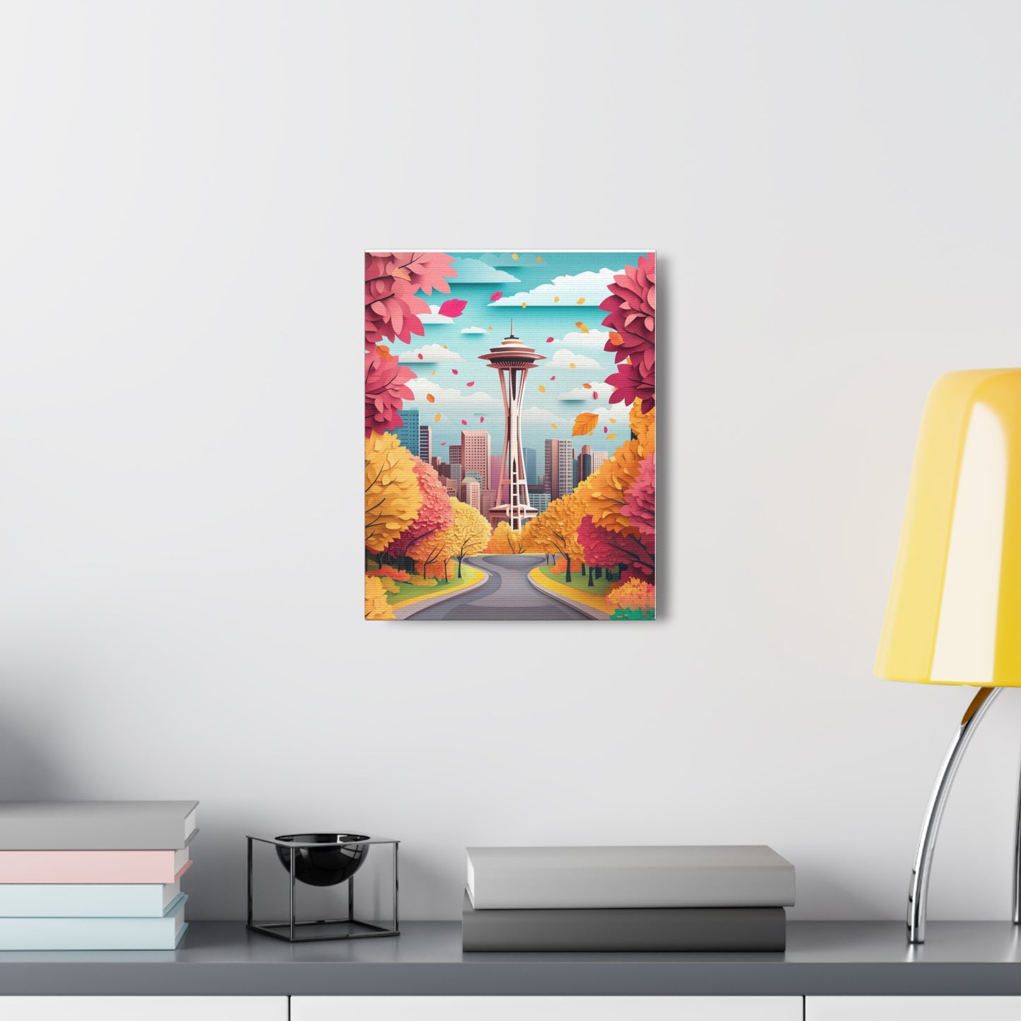 Canvas Gallery Wraps - Autumn in Seattle